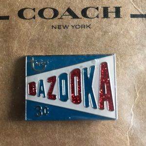 Coach- Bazooka bubble gum enamel pin